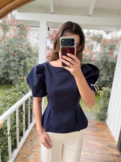 Alice Lacivert Bluz