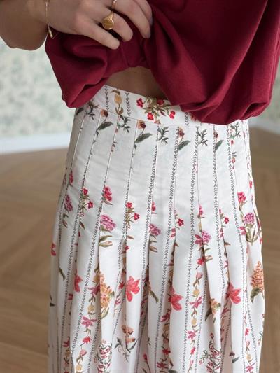 Altı Büzgülü Bordo Tshirt