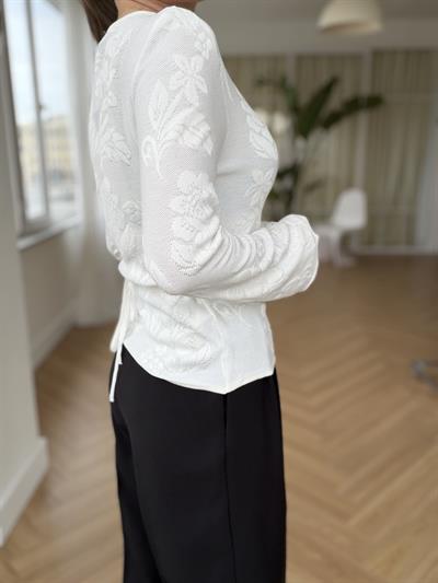 Angel Ekru Triko Bluz