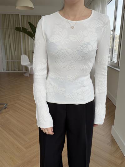 Angel Ekru Triko Bluz