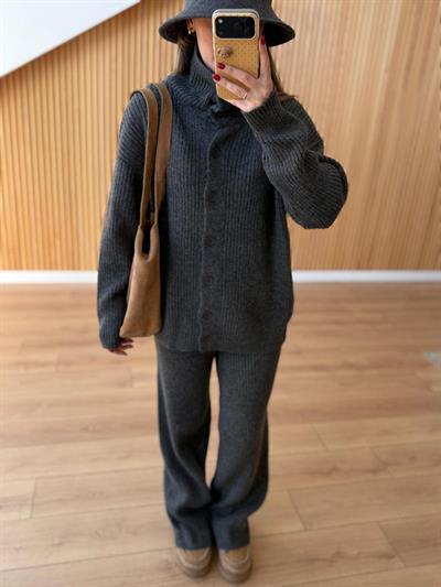 Antrasit Triko Takım