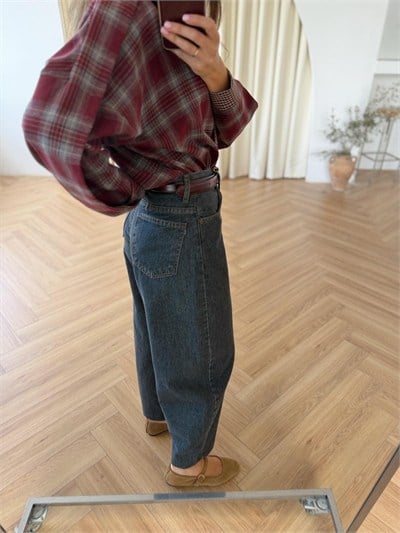 Baggy Jean - Antrasit