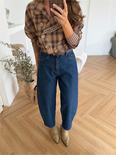Baggy Lacivert Jean 
