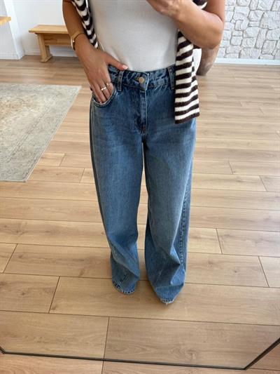 Baggy Mavi Jean Pantolon