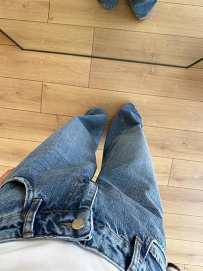 Baggy Mavi Jean Pantolon