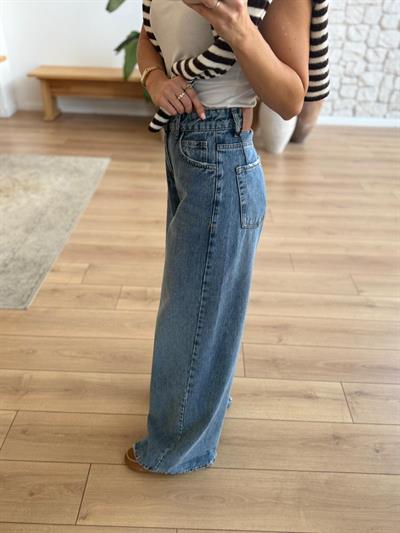 Baggy Mavi Jean Pantolon