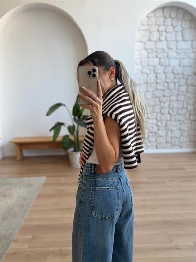 Baggy Mavi Jean Pantolon