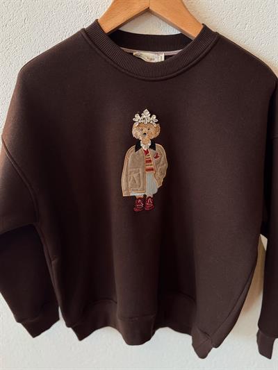 Bony Kahverengi Sweatshırt
