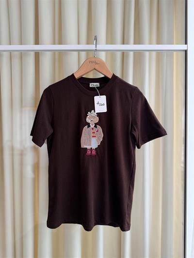 Bony Kahverengi Tshirt 