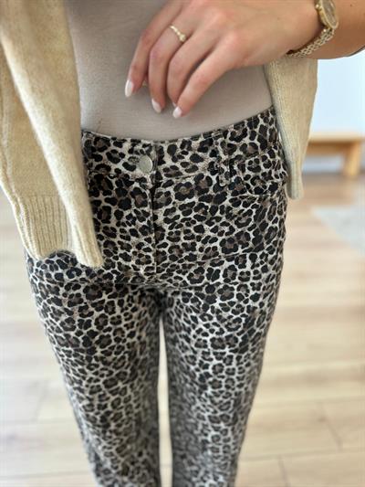 Bs Leopar Desenli Pantolon