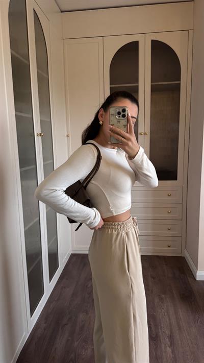 Çimalı Taş Rengi Eşofman-Pantolon