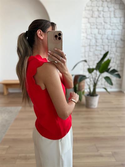 Doria Kırmızı Triko