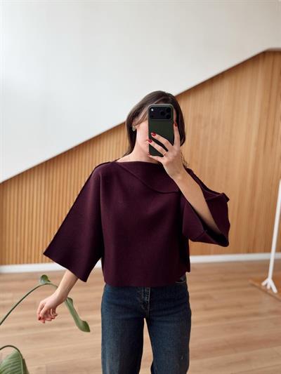 Elanor Mürdüm Çelik Triko