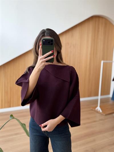 Elanor Mürdüm Çelik Triko