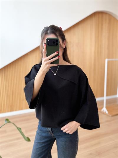 Elanor Siyah Çelik Triko