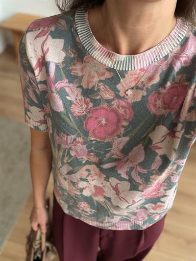 Emily Floral Desen Triko