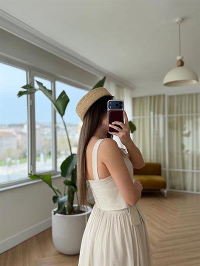 Flora Taş Rengi Büstiyer