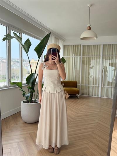 Flora Taş Rengi Büstiyer