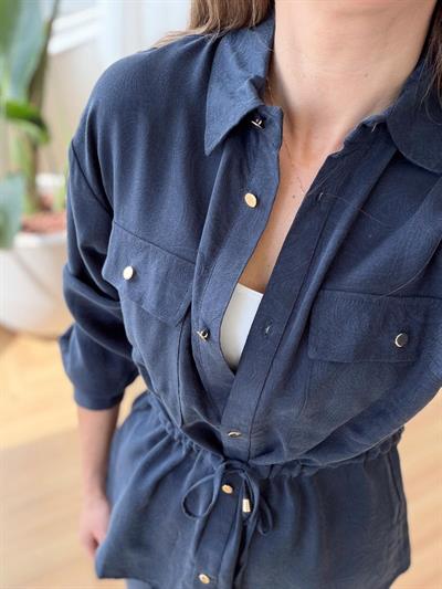 Jakarlı Lacivert Takım