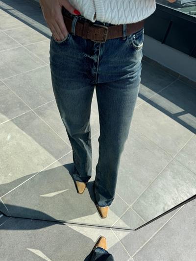 Jm Wide Leg Jean Pantolon