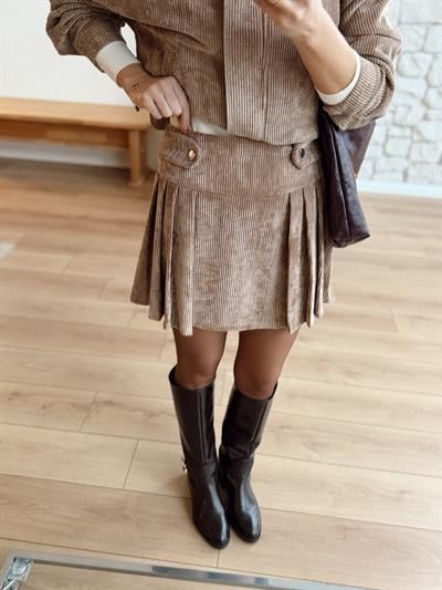 Kadife Bomber & Etek Takım