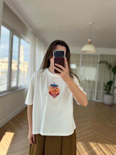 Kaptan Bony Baskılı Tişört