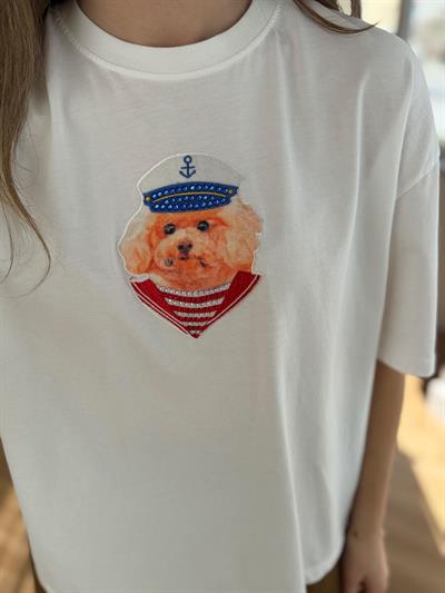 Kaptan Bony Baskılı Tişört