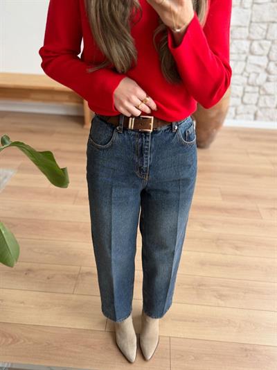 Kemerli Skater Jean