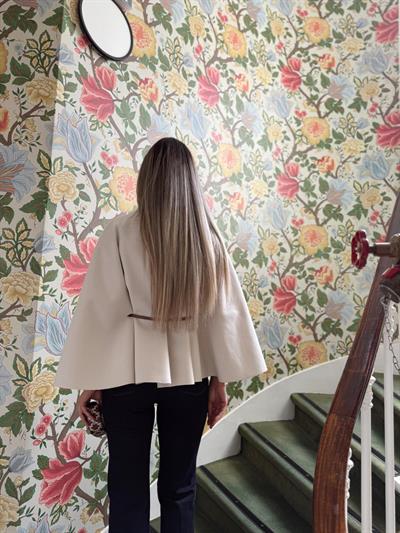 Koyu Mavi İspanyol Paça Jean