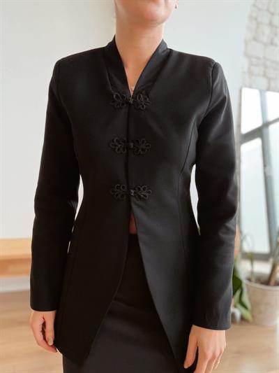 Ledia Siyah Blazer Ceket