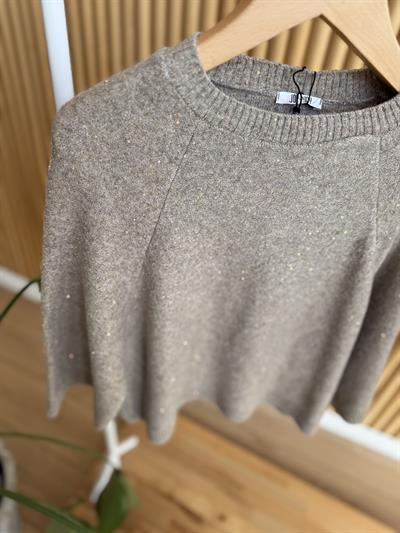 Lia Vizon Parıltılı Triko