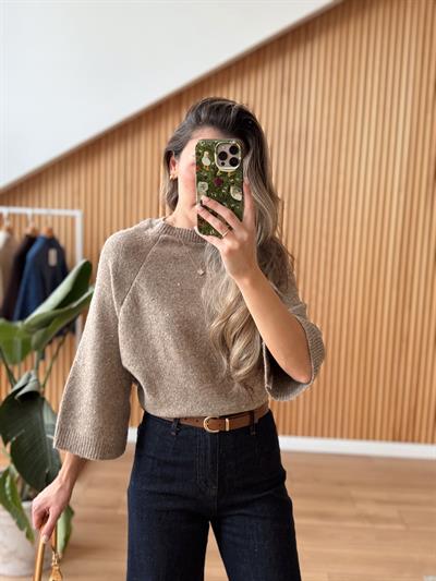 Lia Vizon Parıltılı Triko