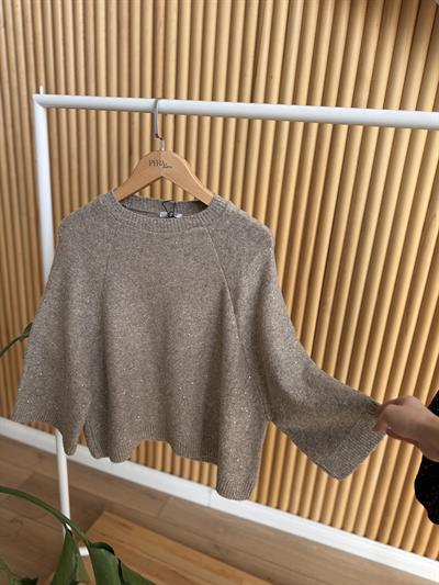 Lia Vizon Parıltılı Triko