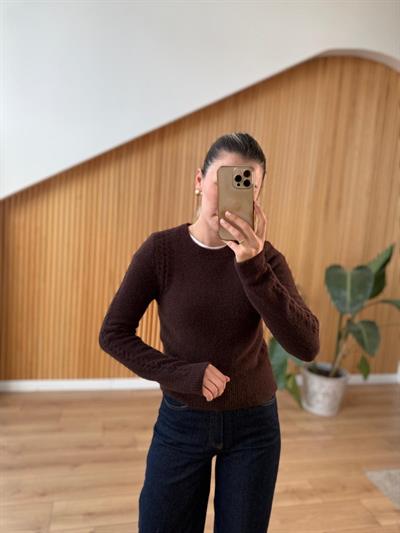 Liana Kahverengi Kazak