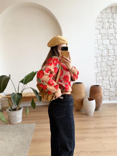 Libre Acı Kahverengi Kemerli Jean