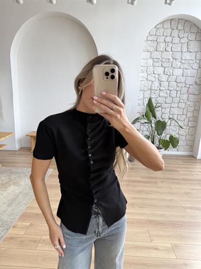 Loli Siyah Triko Bluz