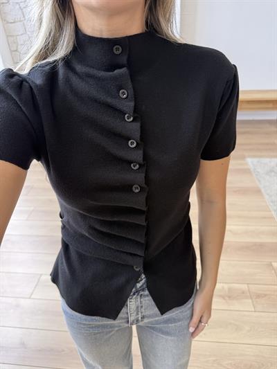 Loli Siyah Triko Bluz