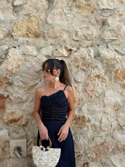 Marlo Denim Elbise