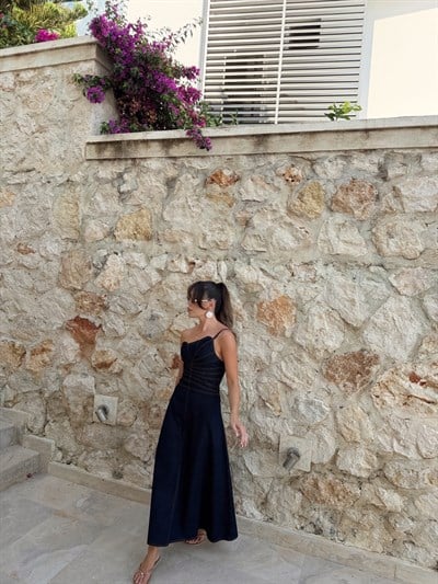 Marlo Denim Elbise