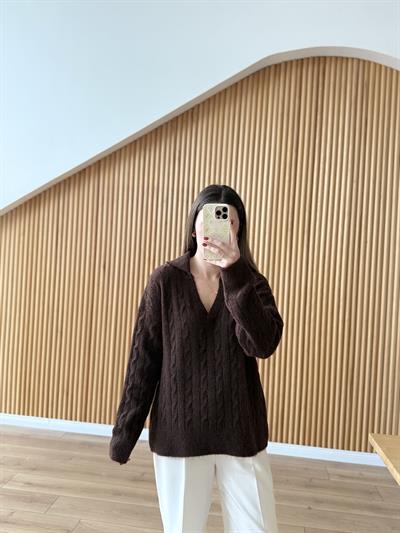 Mia Kahverengi Kazak