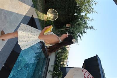Minik Limon Desenli Etek