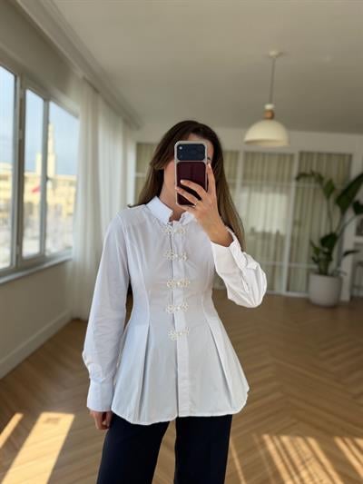 Napolyon Beyaz Gömlek