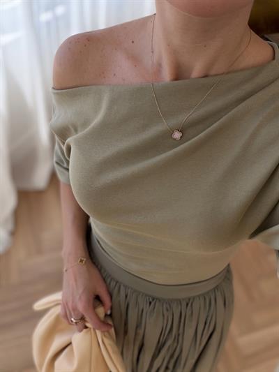 Niss Drapeli Haki Bluz