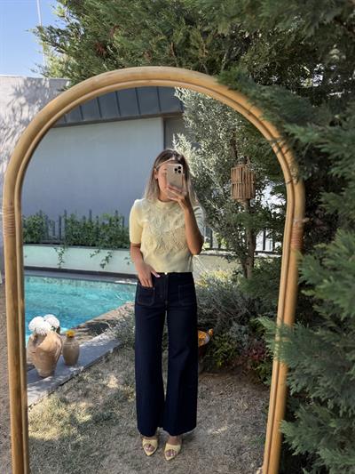 Önü Cepli Palazzo Jean