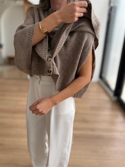 Pelerinli Vizon Hırka