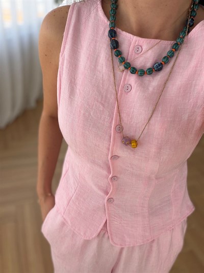 Pembe Müslin Takım
