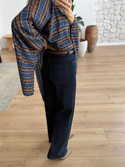 Rins Geniş Paça Jean Pantolon