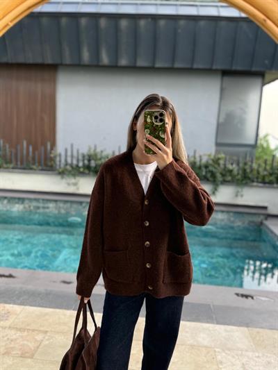 Rita Kahverengi Hırka