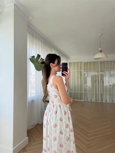 Rose Ribbon Elbise 