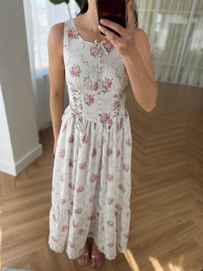Rose Ribbon Elbise 